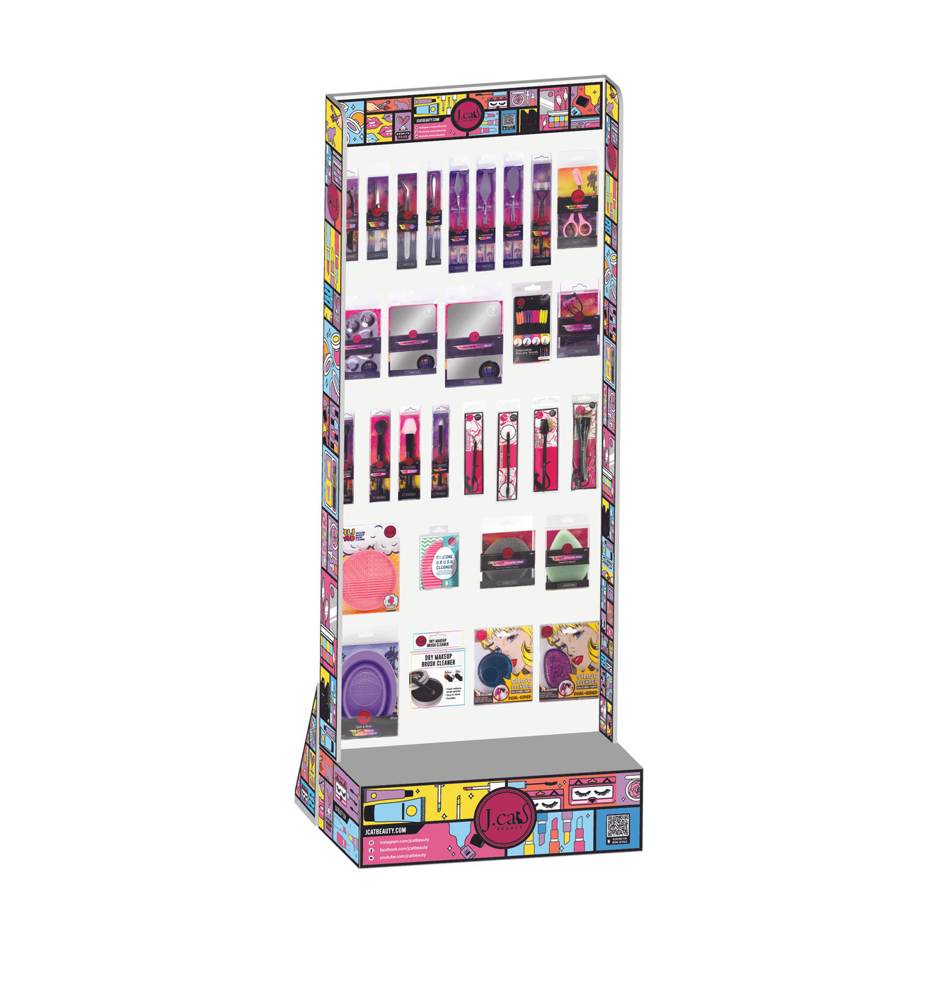 Display header graphic treatment