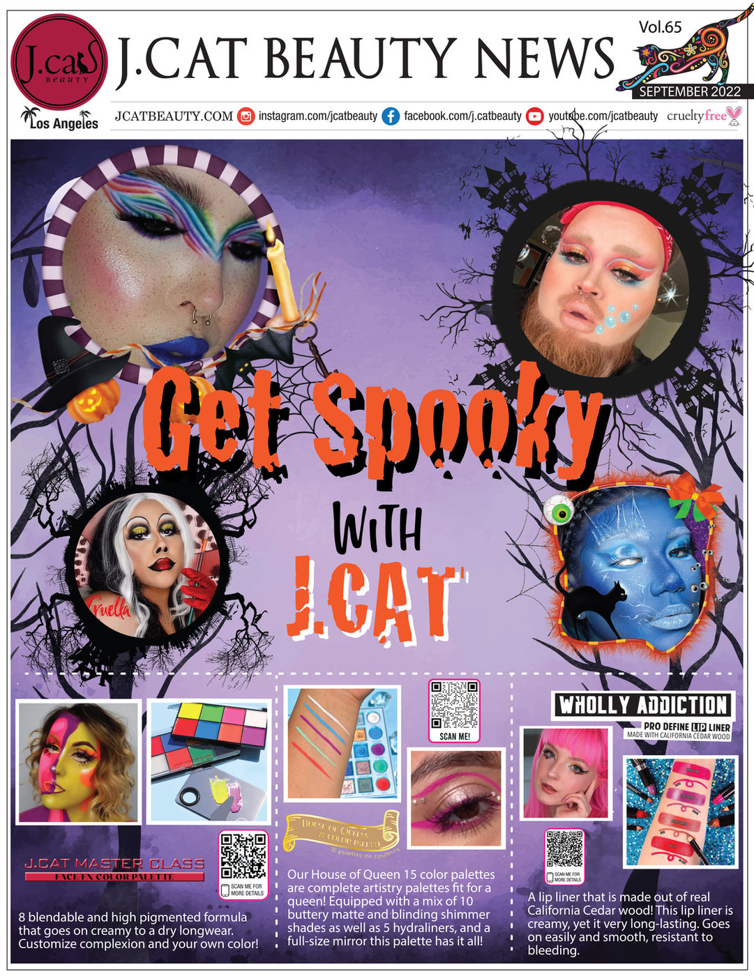 Seasonal newsletter layout