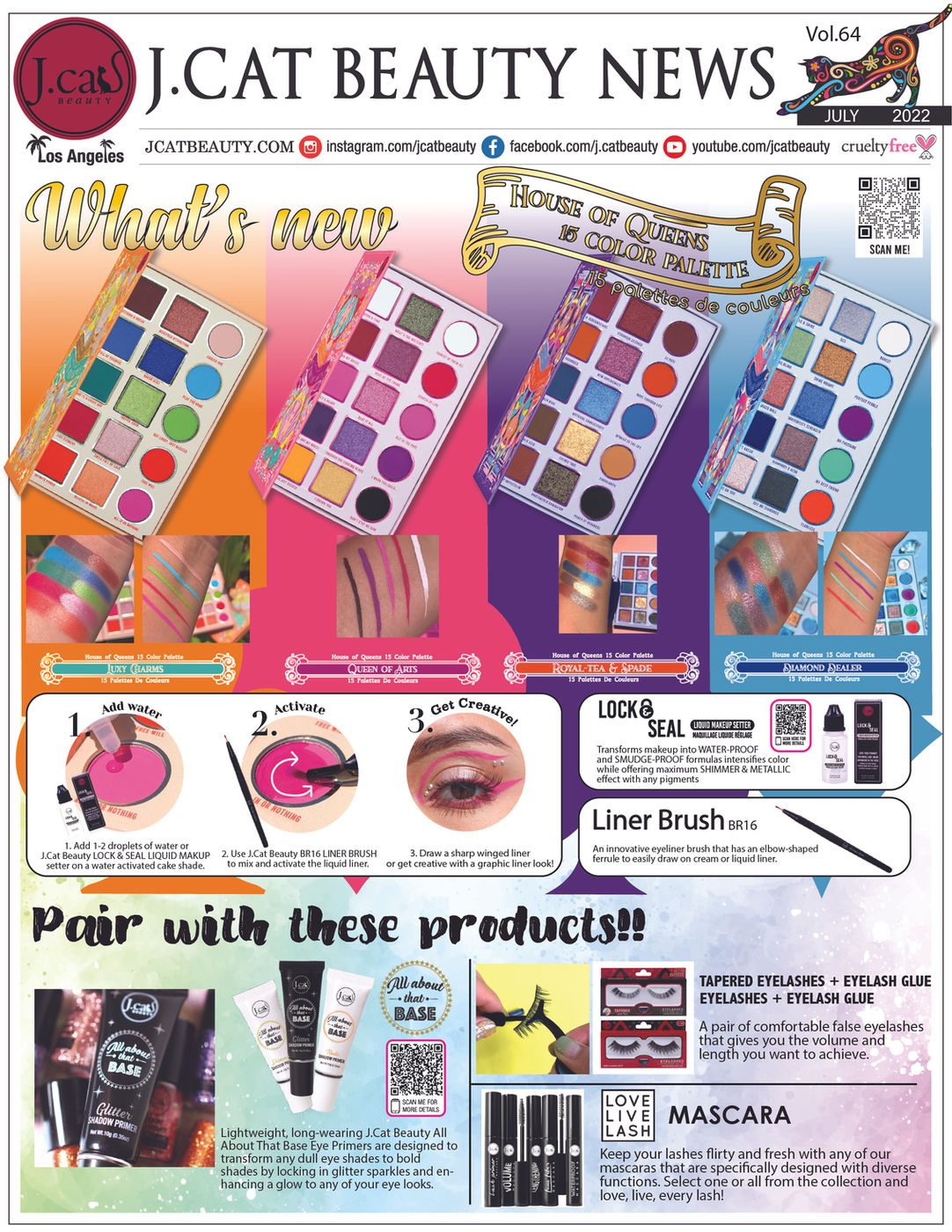 Seasonal newsletter layout